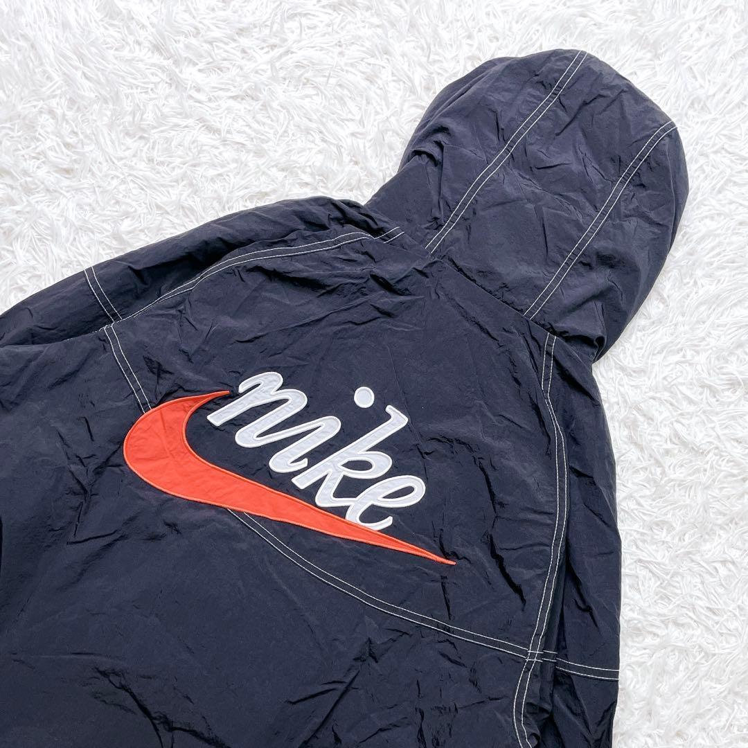 美品✨ NIKE ナイキ アノラックパーカー ナイロンジャケット S ブラック