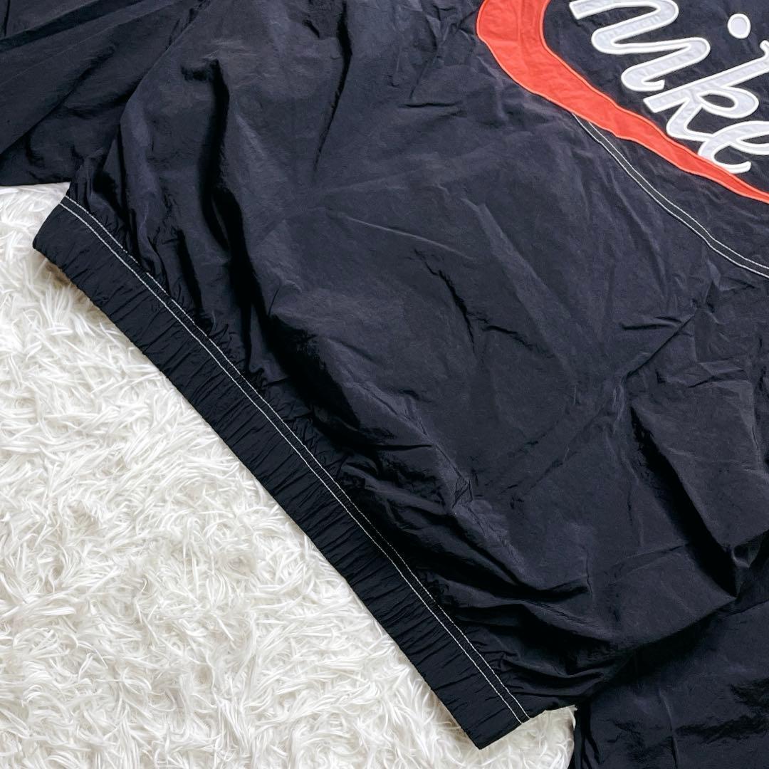 美品✨ NIKE ナイキ アノラックパーカー ナイロンジャケット S ブラック