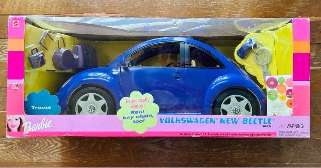 Barbieフォクルスワーゲン ニュービートル