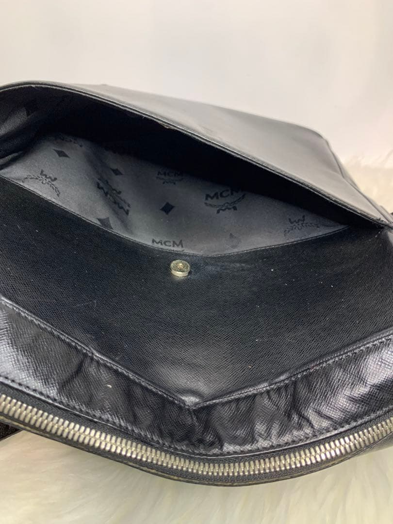 mcm ショルダーバッグ　ビジネスバッグ　サファイアーノ