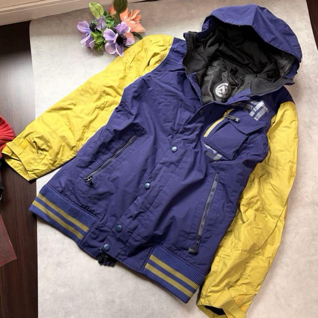 美品デサント×reverse edgeスノボウェア 上下 アメカジMSカジュアル