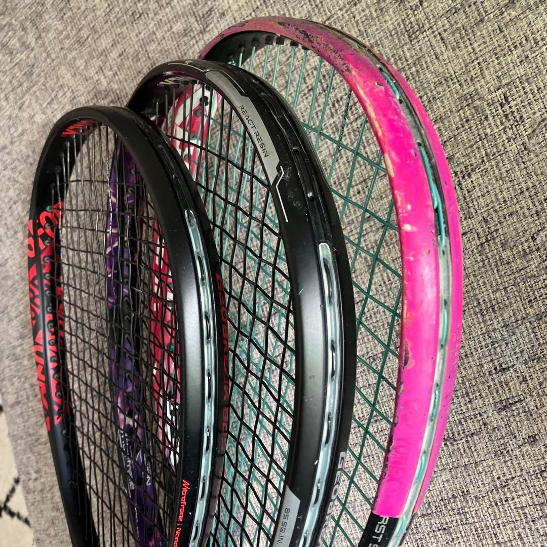 【3本セット・GEOBREAK（ジオブレイク） 】ソフトテニスラケット