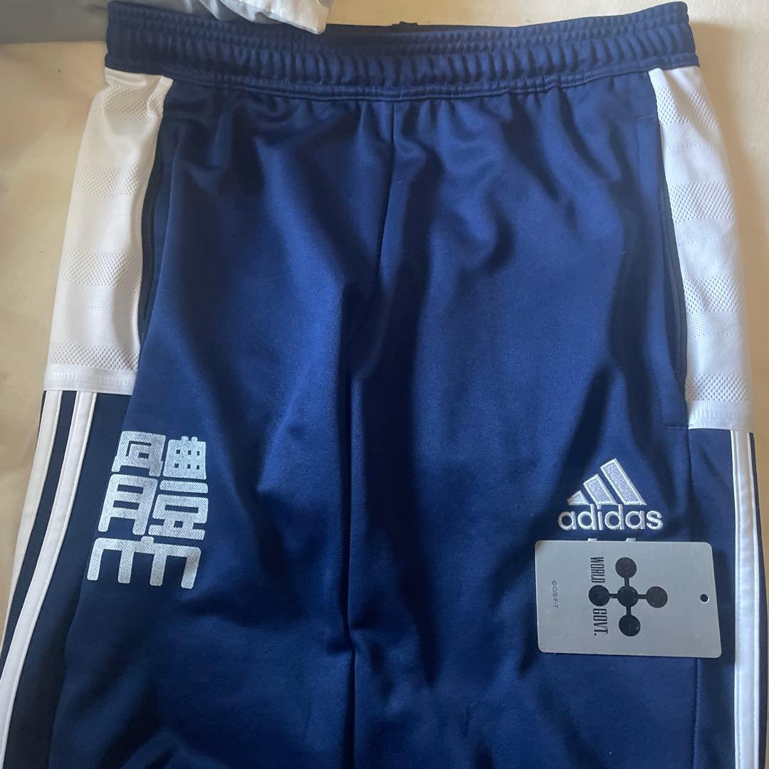 adidas ネイビージャージ 新品タグ付き