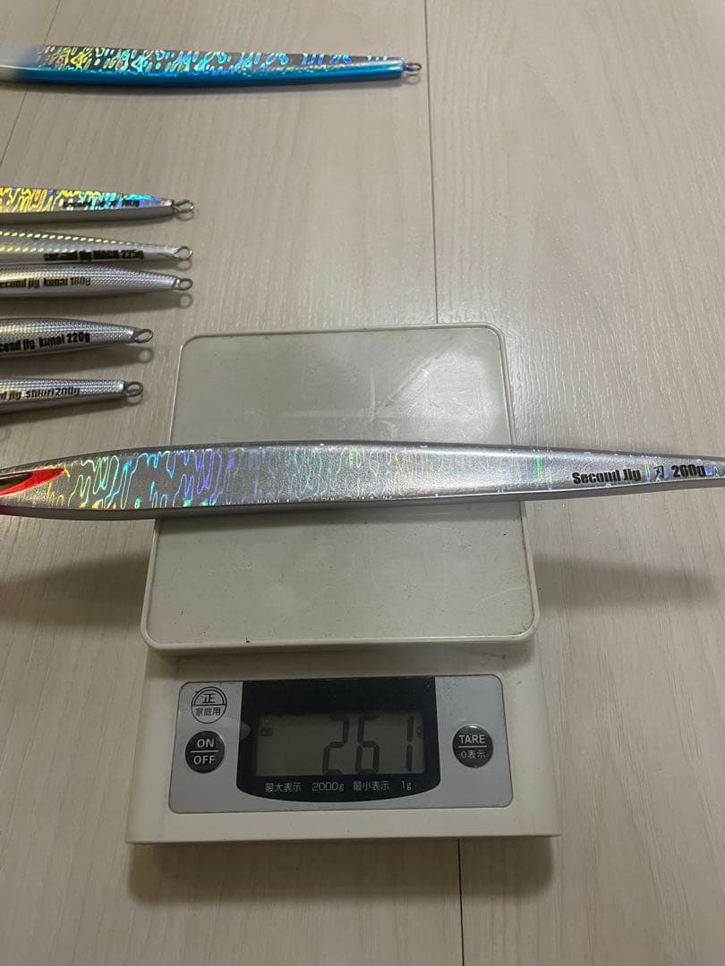 セカンドステージ　ジグ各種10個セット