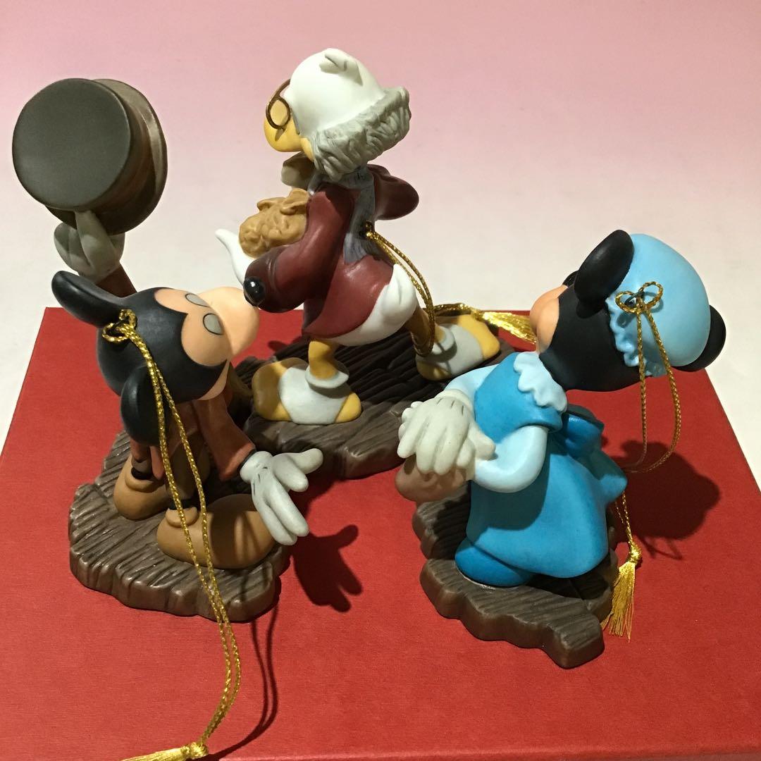 WDCC デズニー クラシック オーナメント 3個　スクルージ伯父 ミニー