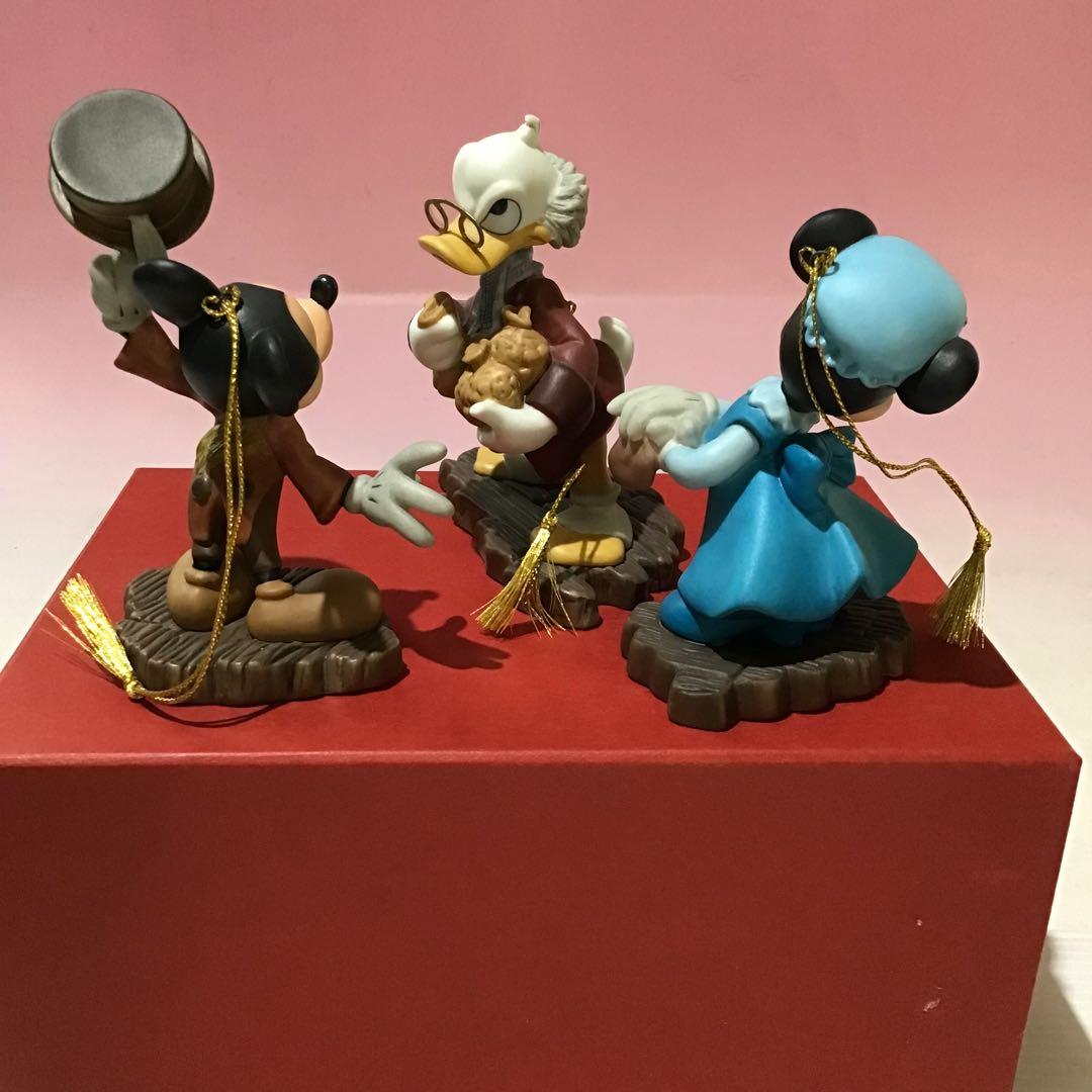 WDCC デズニー クラシック オーナメント 3個　スクルージ伯父 ミニー
