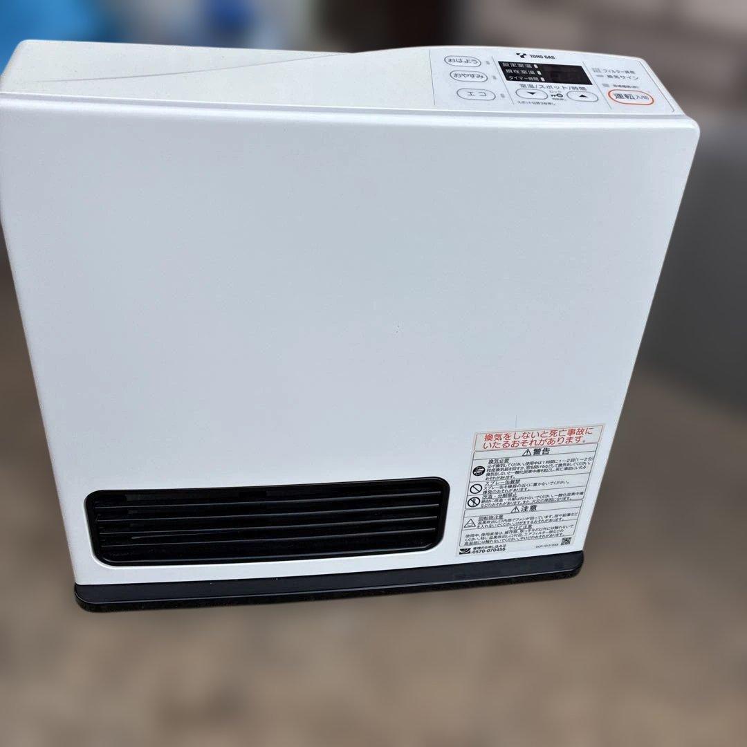 リンナイ ガスファンヒーター RC-U2401E ホワイト 2019年製