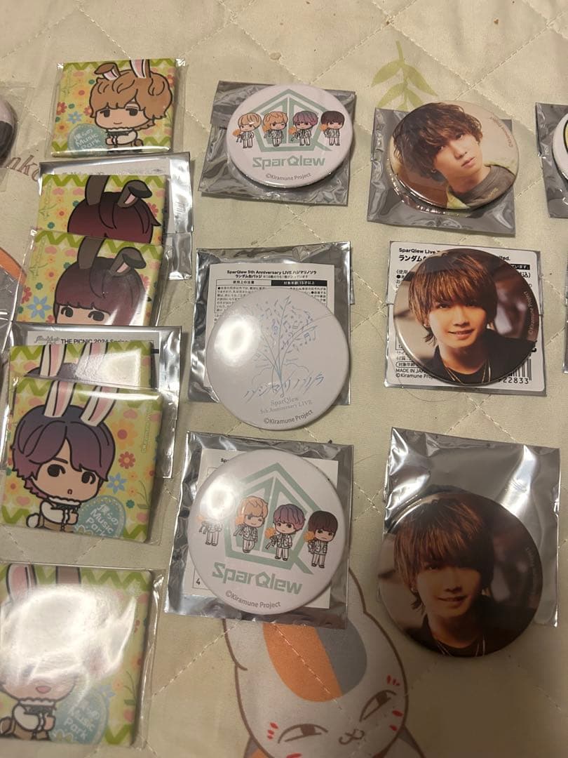 kiramune SparQlew 缶バッジ チェキ アクキー バッジなど
