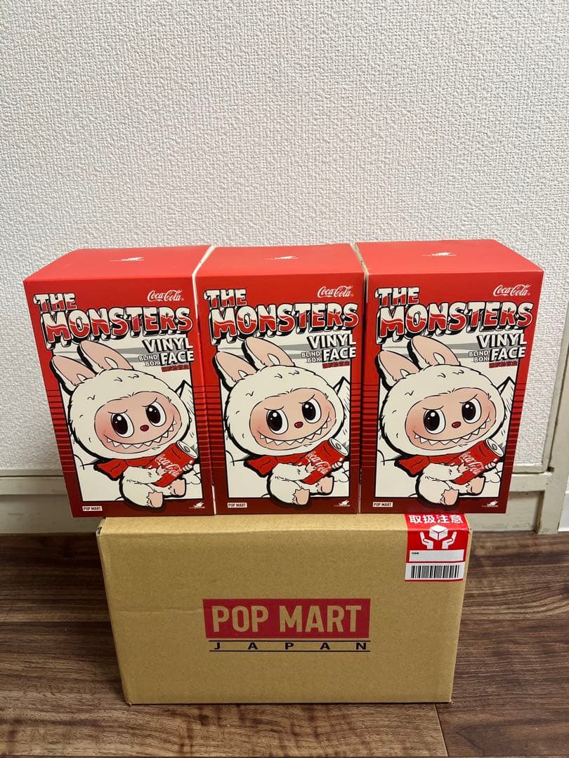 ラブブ　LABUBU コカコーラ ぬいぐるみ POP MART ポップマート