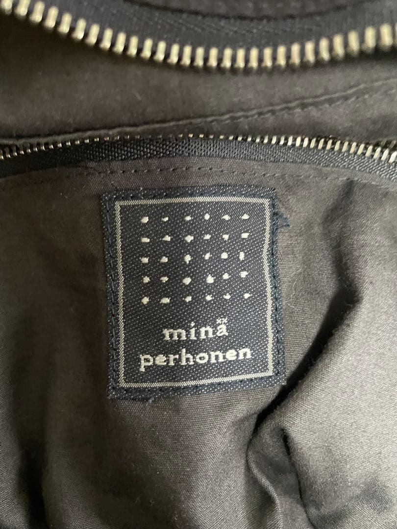 ミナペルホネン　ショルダー ボディバッグtanpopo