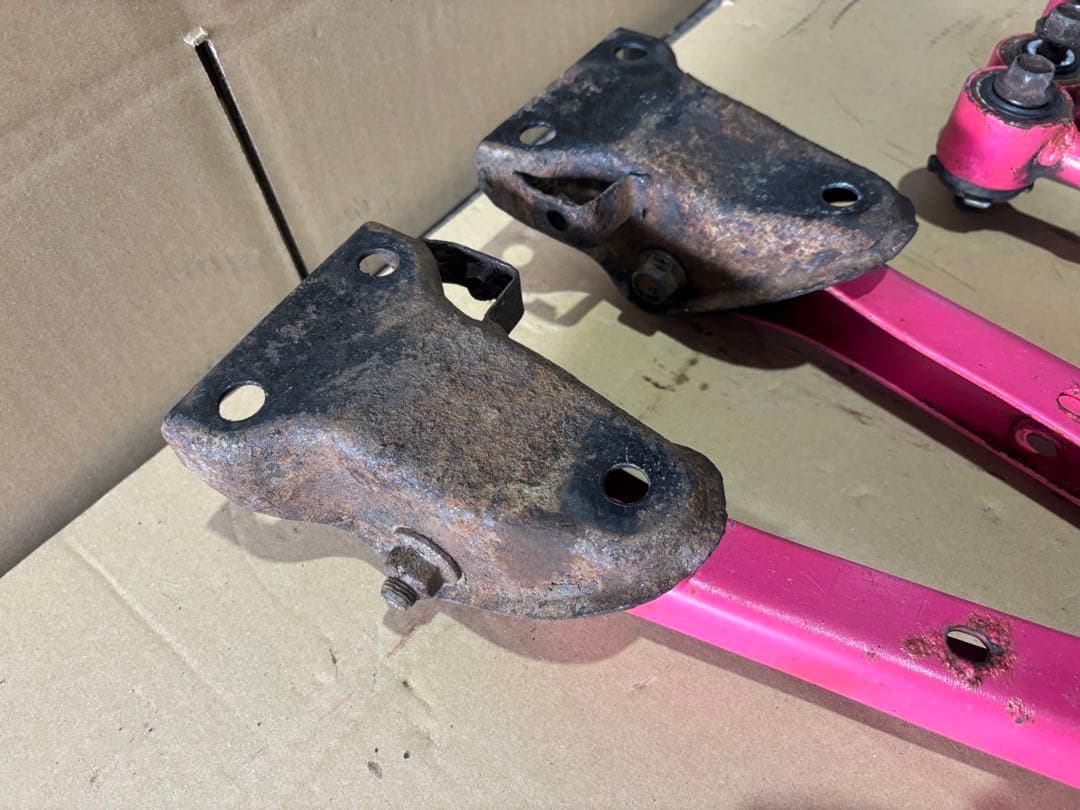 GGA 丸目 インプレッサ STI リア ロアアーム セット GDB GDA