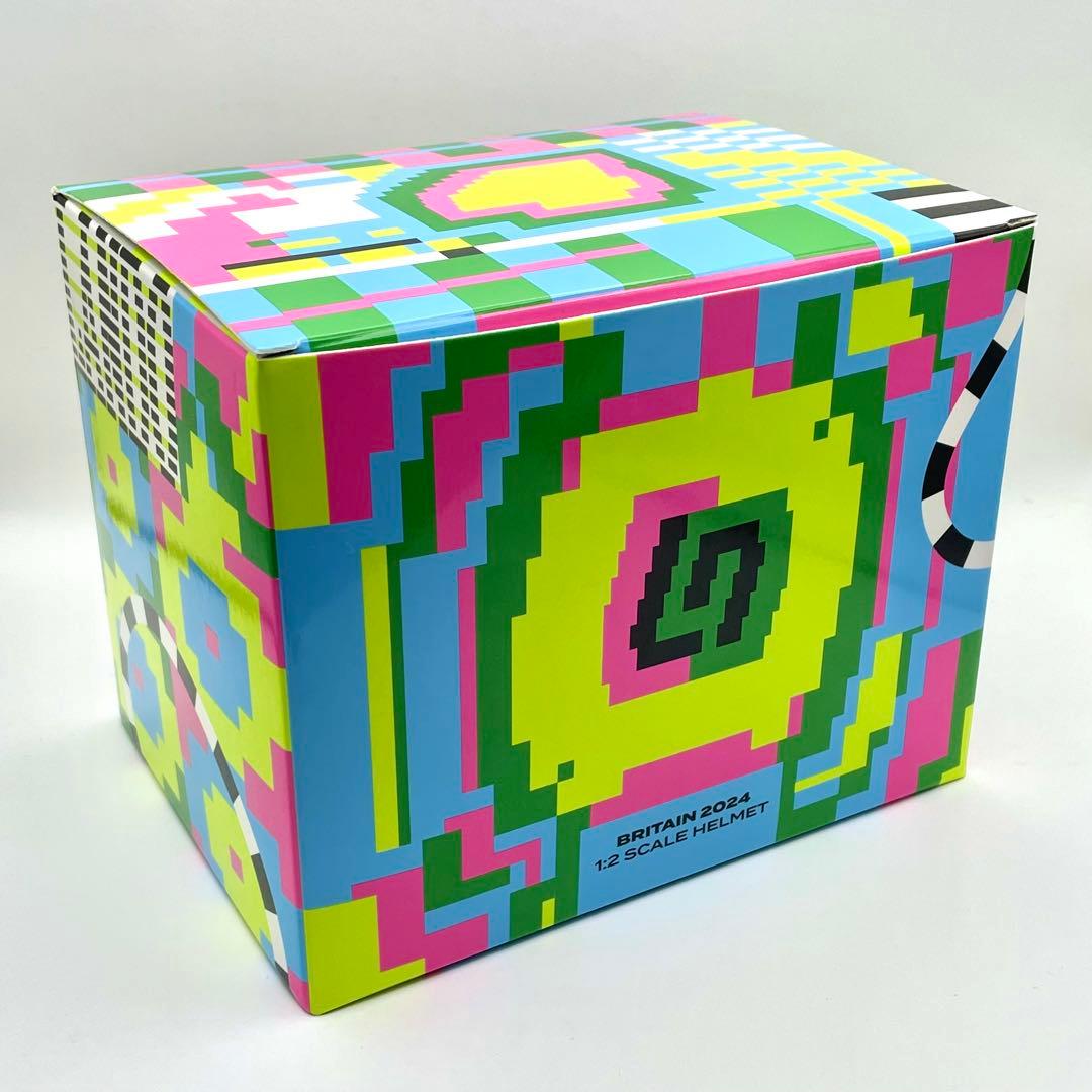 1/2ヘルメット マクラーレン F1 ランド・ノリス 2024年 イギリスGP