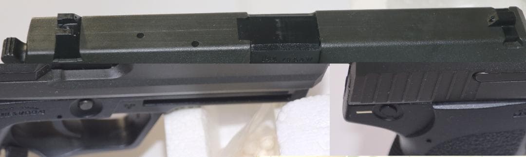 タニオ・コバ製　ABS樹脂ガスガン　Ｈ＆K　ＵＳＰ／ＢＬＫ　合法品　中古品