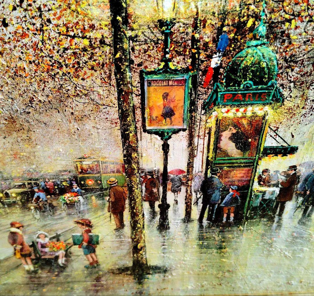 ギィ・デサップ (GUY DESSAPT) パリ、バスティーユ広場の夜