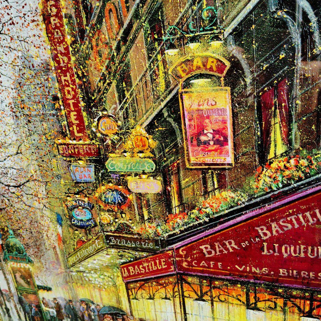 ギィ・デサップ (GUY DESSAPT) パリ、バスティーユ広場の夜