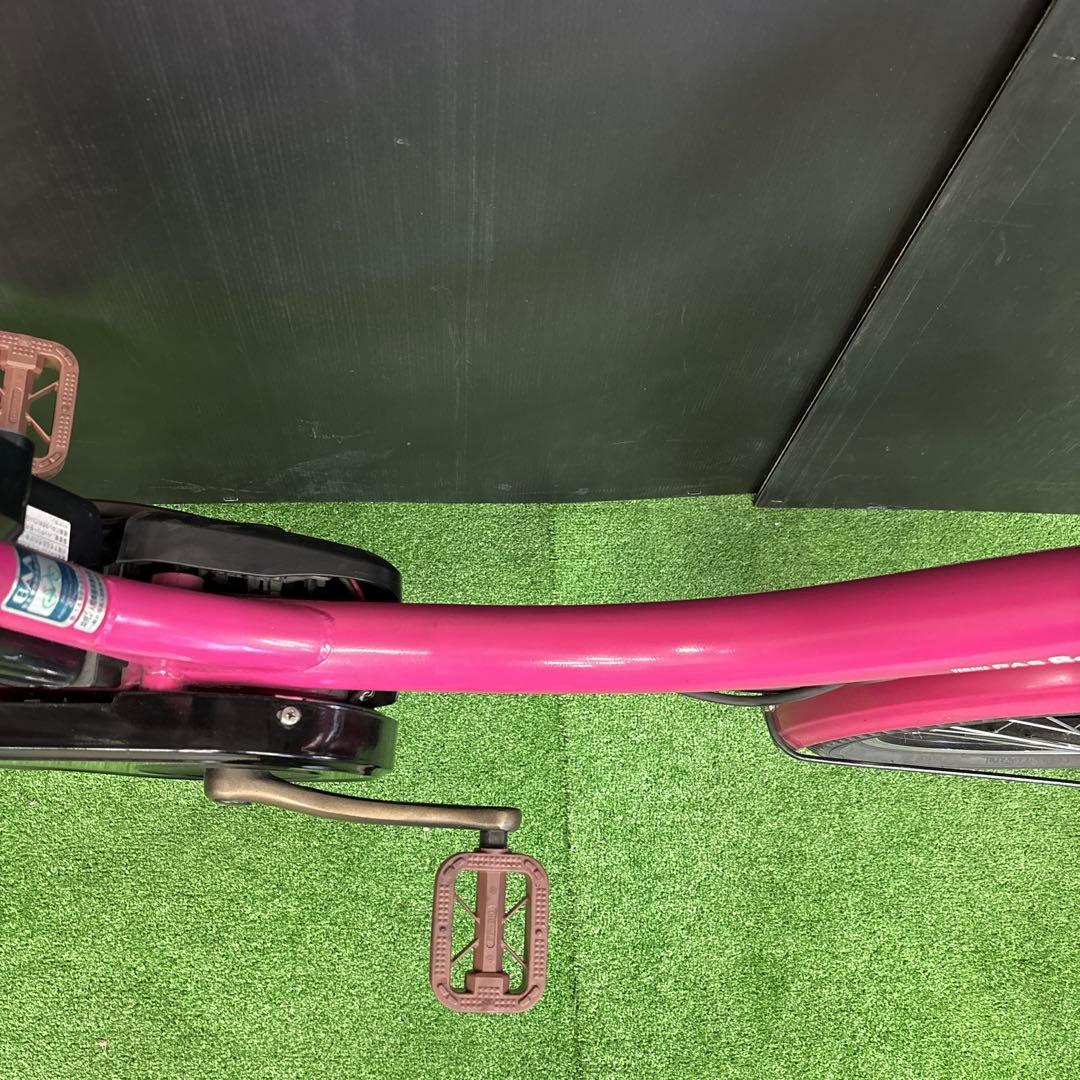 電動自転車 YAMAHA PAS Babby ピンク 3人乗り対応　63