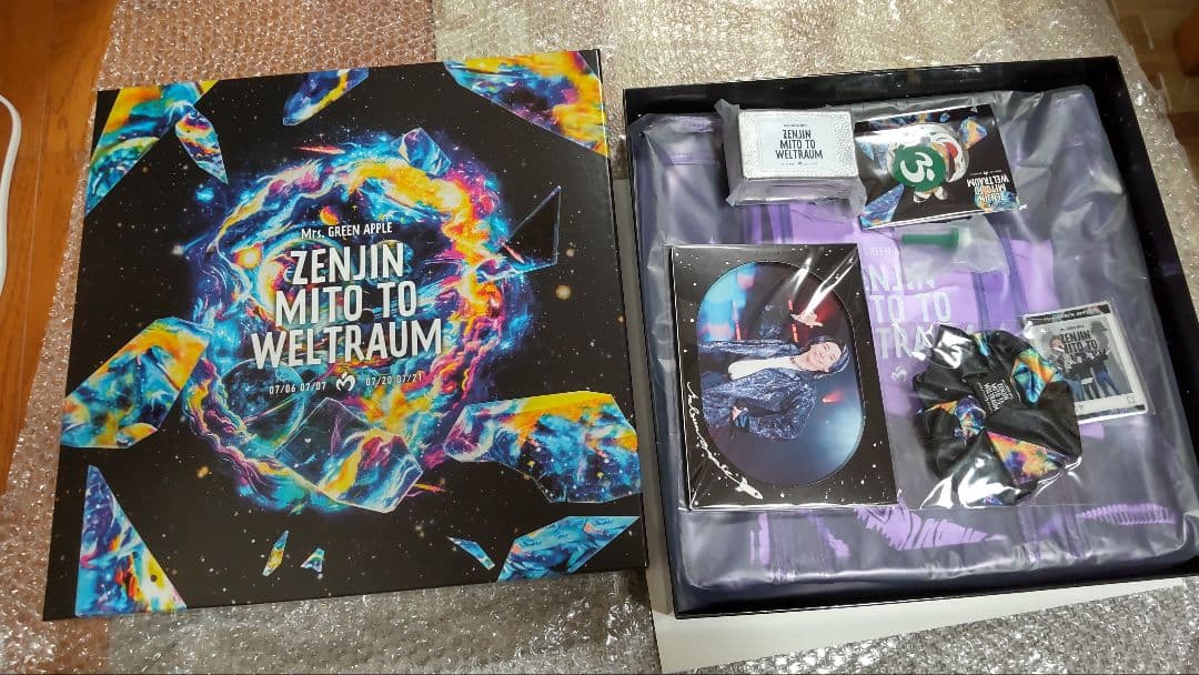 新品 グッズのみ　ゼンジン未到とヴェルトラウムバッグステッカーカード　ガジェット