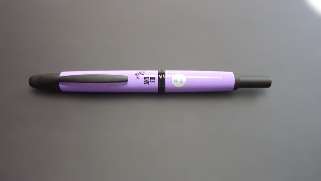 パイロット 万年筆 ANNA SUI 細字(F) 紫 ペンケース付【未使用】