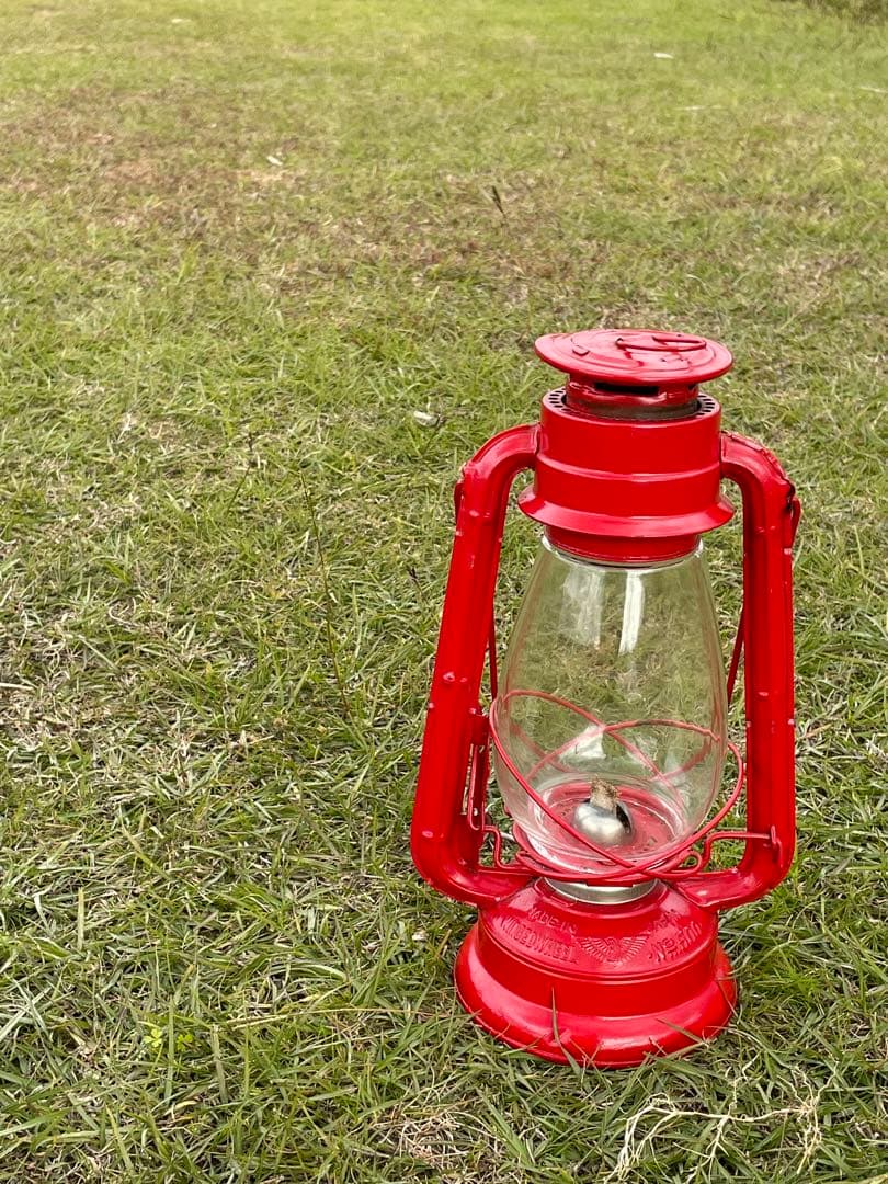 別所ランプ　No.500 ウィール 赤 オイルランタン 日本製