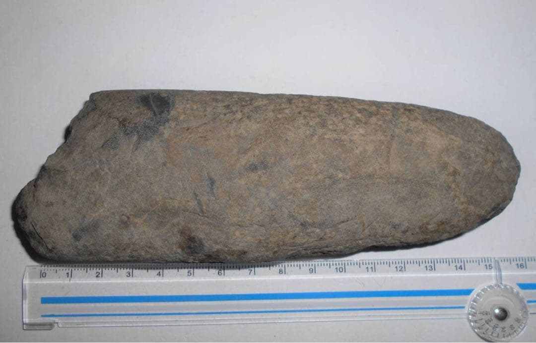 縄文 世界遺産 石斧 磨製石器 石器 発掘 出土 骨董 古美術