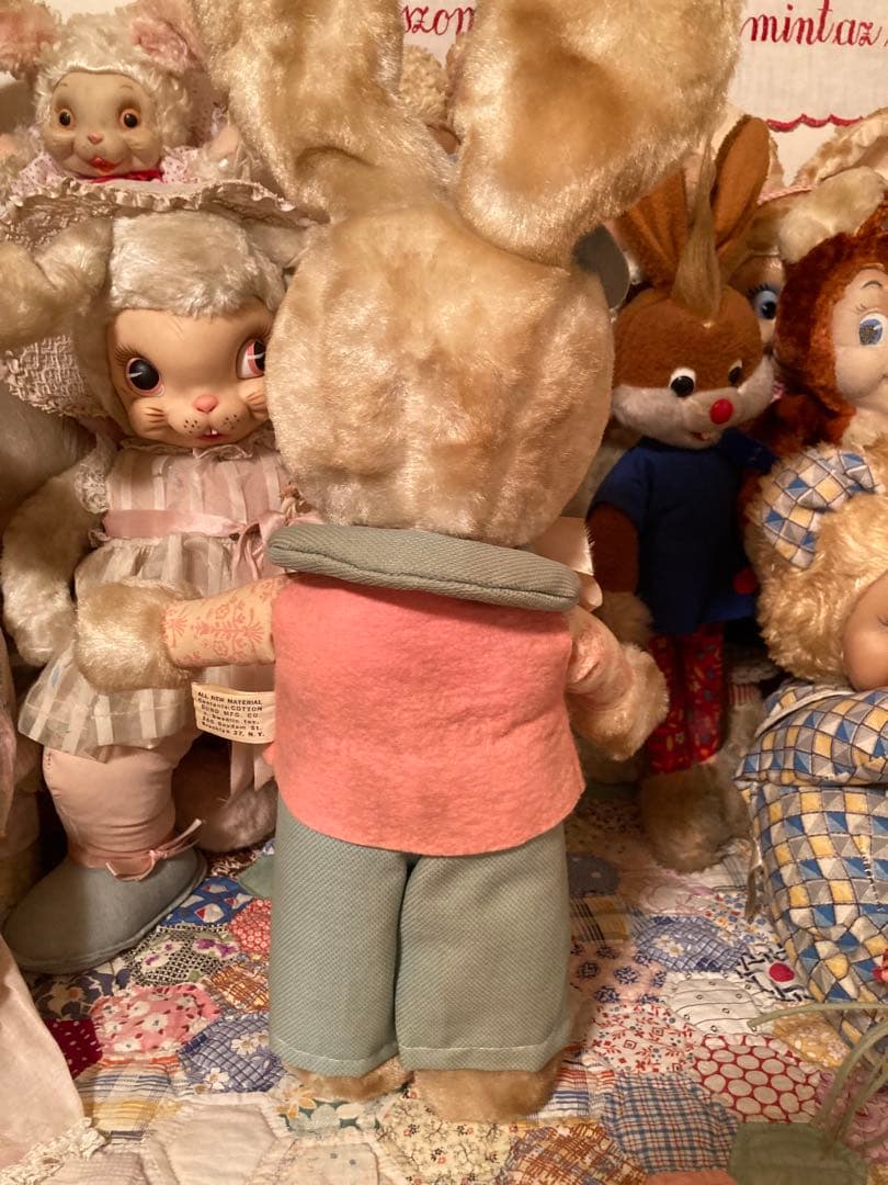 ガンドうさぎちゃんのラバーフェイスドール