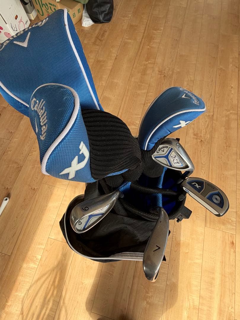 komekko ジュニア ゴルフクラブセット 青