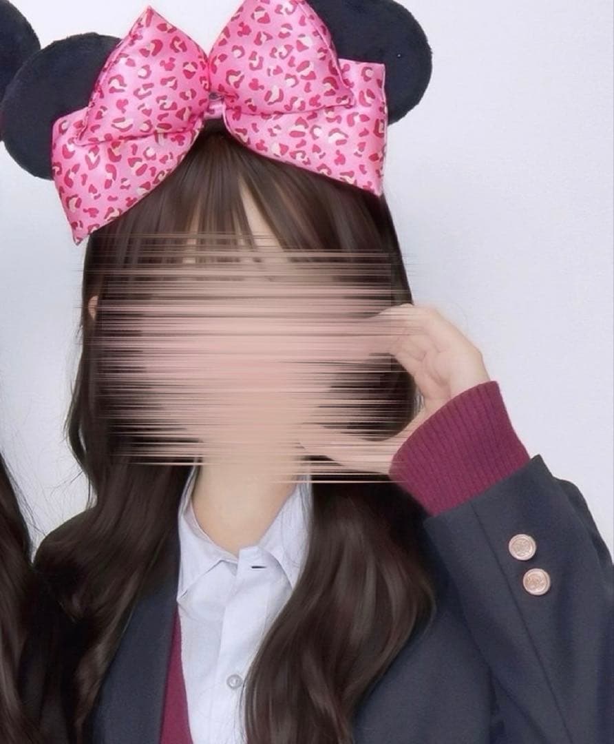 ディズニー ヒョウ柄 ピンク カチューシャ