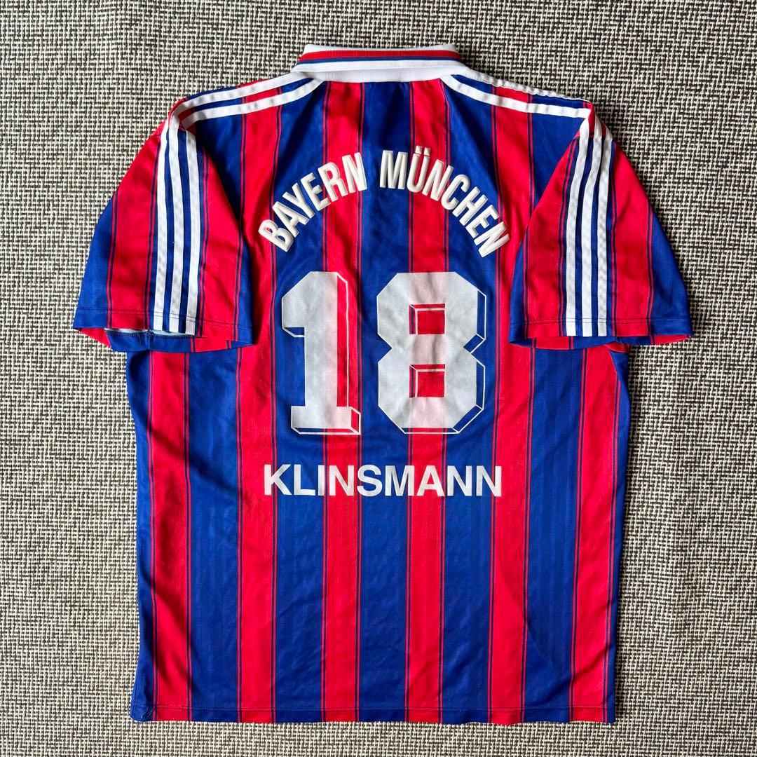 【人気襟付き】ユルゲン・クリンスマン ＃１８ バイエルン・ミュンヘン（H）