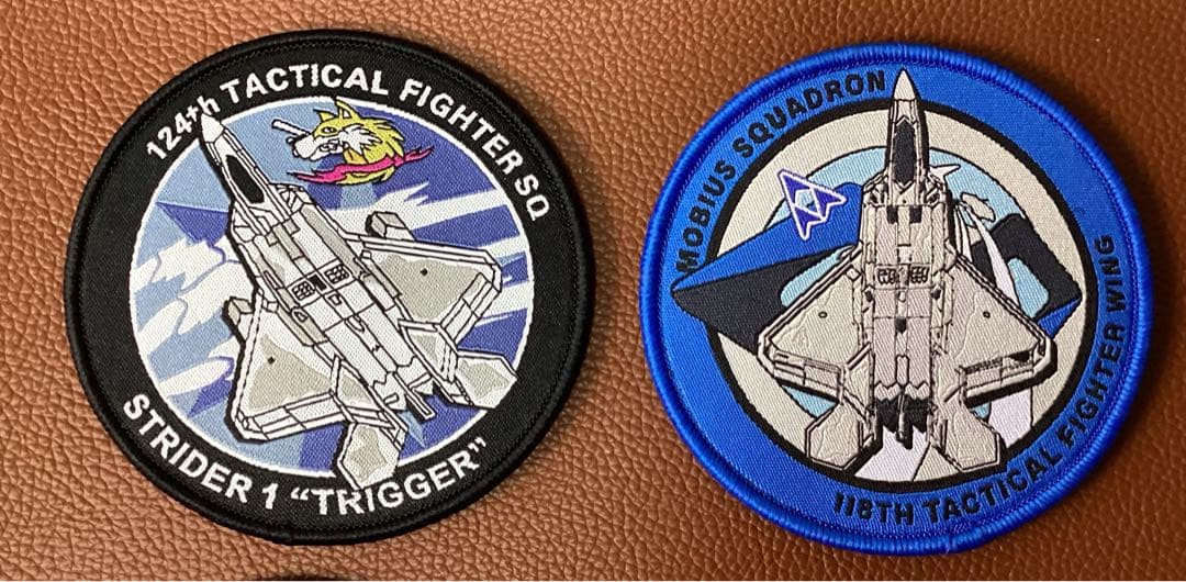 エースコンバット パッチ ベルクロ ワッペン10枚セット