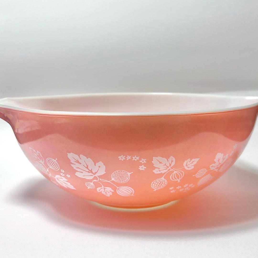 Vintage Pyrexグーズベリー シンデレラミキシングボウルセット 美品