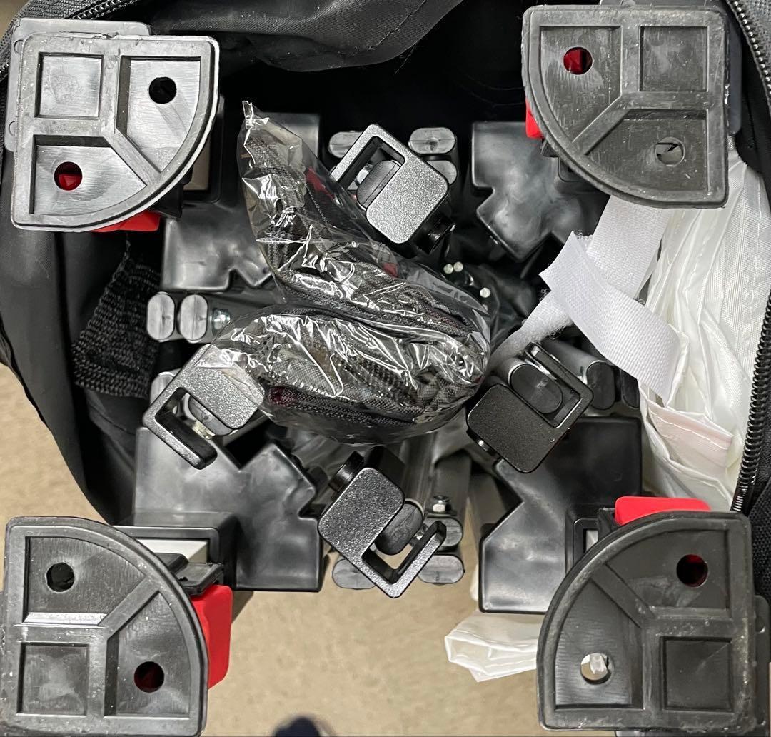 送料無料　ToopTapu タープテント 【組立と運び簡単!!】ホワイト, 3ｍ