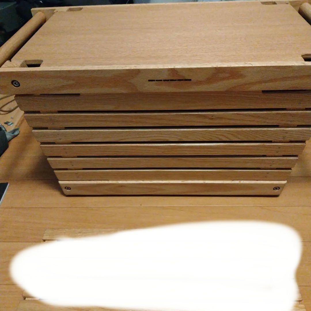 ikiki シェルフコンテナ M オーク