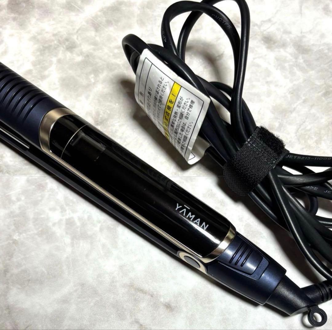 ヤーマン ヘアアイロン ネイビー スムースアイロンフォトイオン YJHB0L