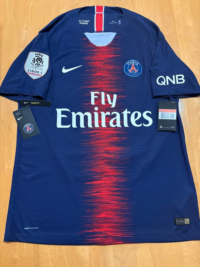 正規品 新品 オーセンティック パリサンジェルマン 18/19 エムバペ L