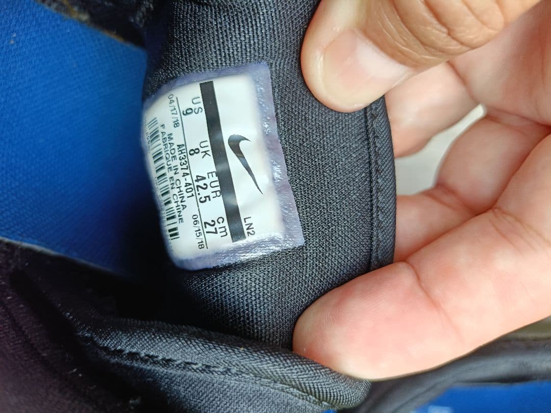 ☆並行輸入☆NIKEフォームズームトラウト5ベースボールターフシューズ☆ブルー