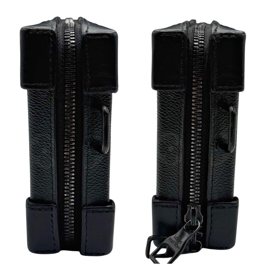 6222 美品 ルイヴィトン モノグラムエクリプス ソフトトランク・ウォレット