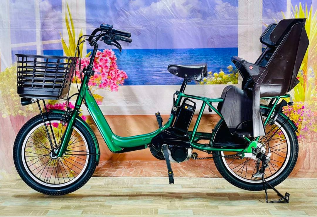 ギュットアニーズ2022年⭐️16AH！子供乗せ電動アシスト自転車Y3242