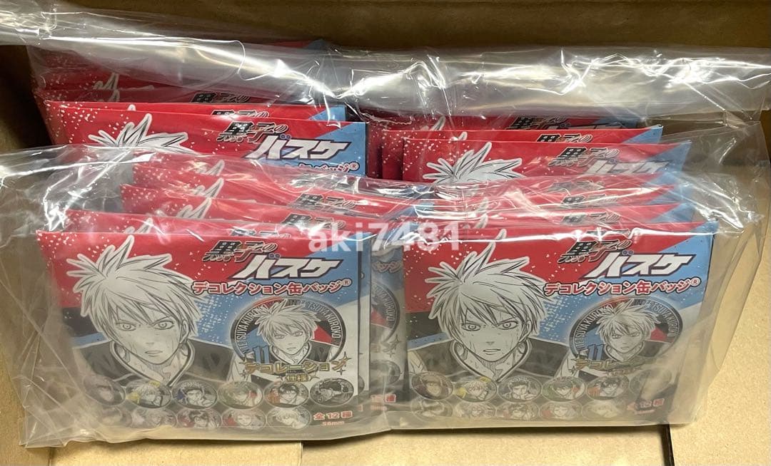 20個セット■黒子のバスケ デコレクション缶バッジ（全12種／ランダム1種入り）