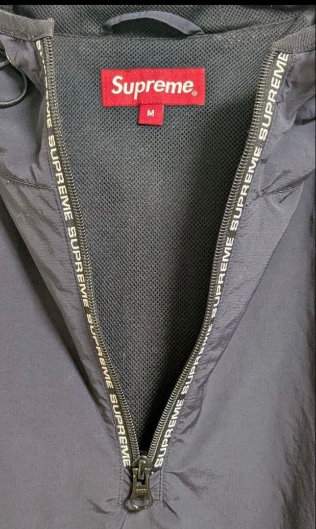 【美品】supreme アノラックパーカー　M ブラック