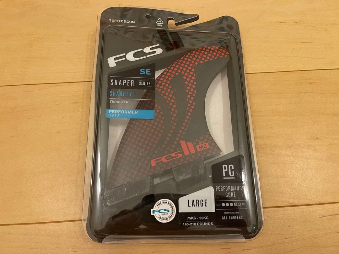 FCS II シャープアイ LARGE サーフボードフィン