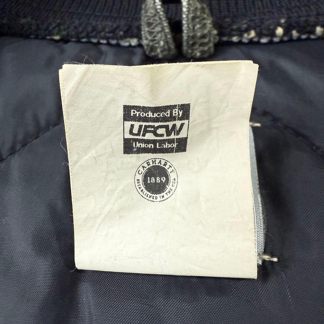 アルフ０８０６様 カーハート【L】 00s USA製 ダックベスト モスグリーン