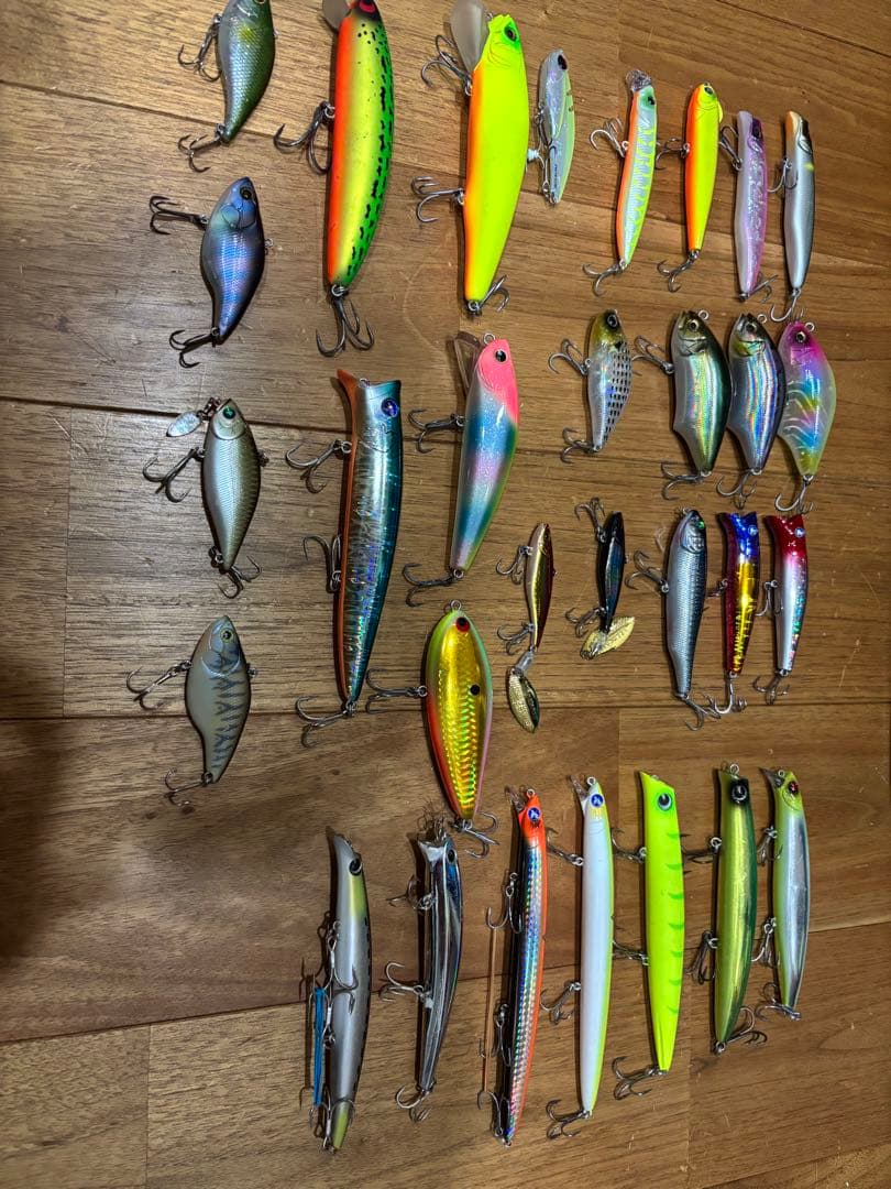 シーバス用ビッグベイト　ルアーセット