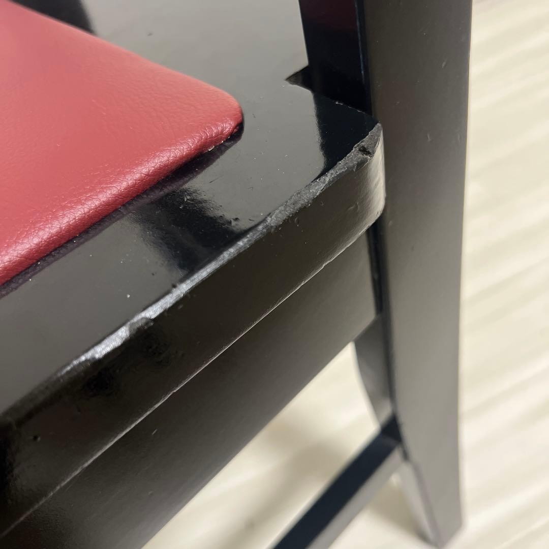 【中古リニューアル】背付ピアノ椅子(全国送料込み)トムソン椅子