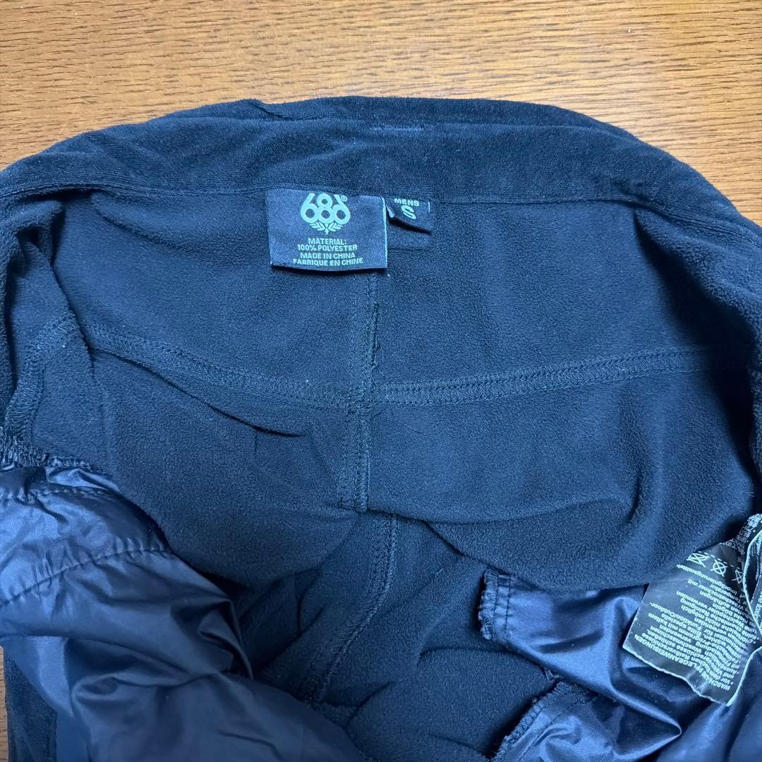 686スノーボードウェア上下セット（インナーセット）メンズS