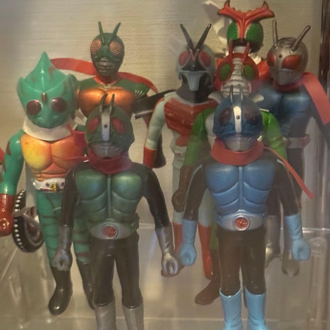 ポピー 仮面ライダー ソフビ まとめ売り