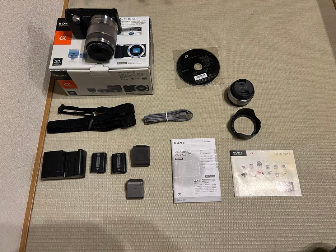 SONY NEX5 ミラーレス一眼 ダブルレンズセット