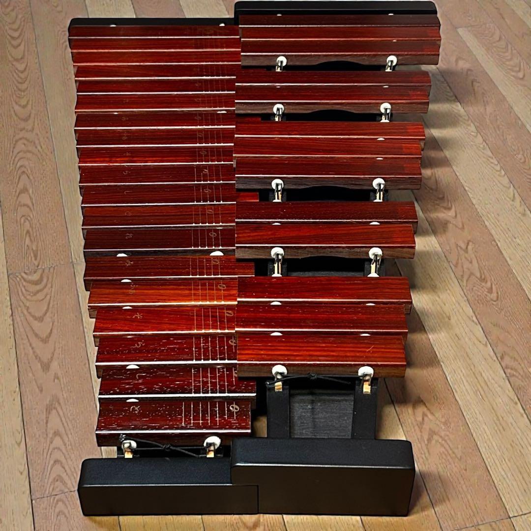 極美品✨大人気❣️ZEN-ON シロフォン ZX-32P 32音鍵盤 木琴 バチ付