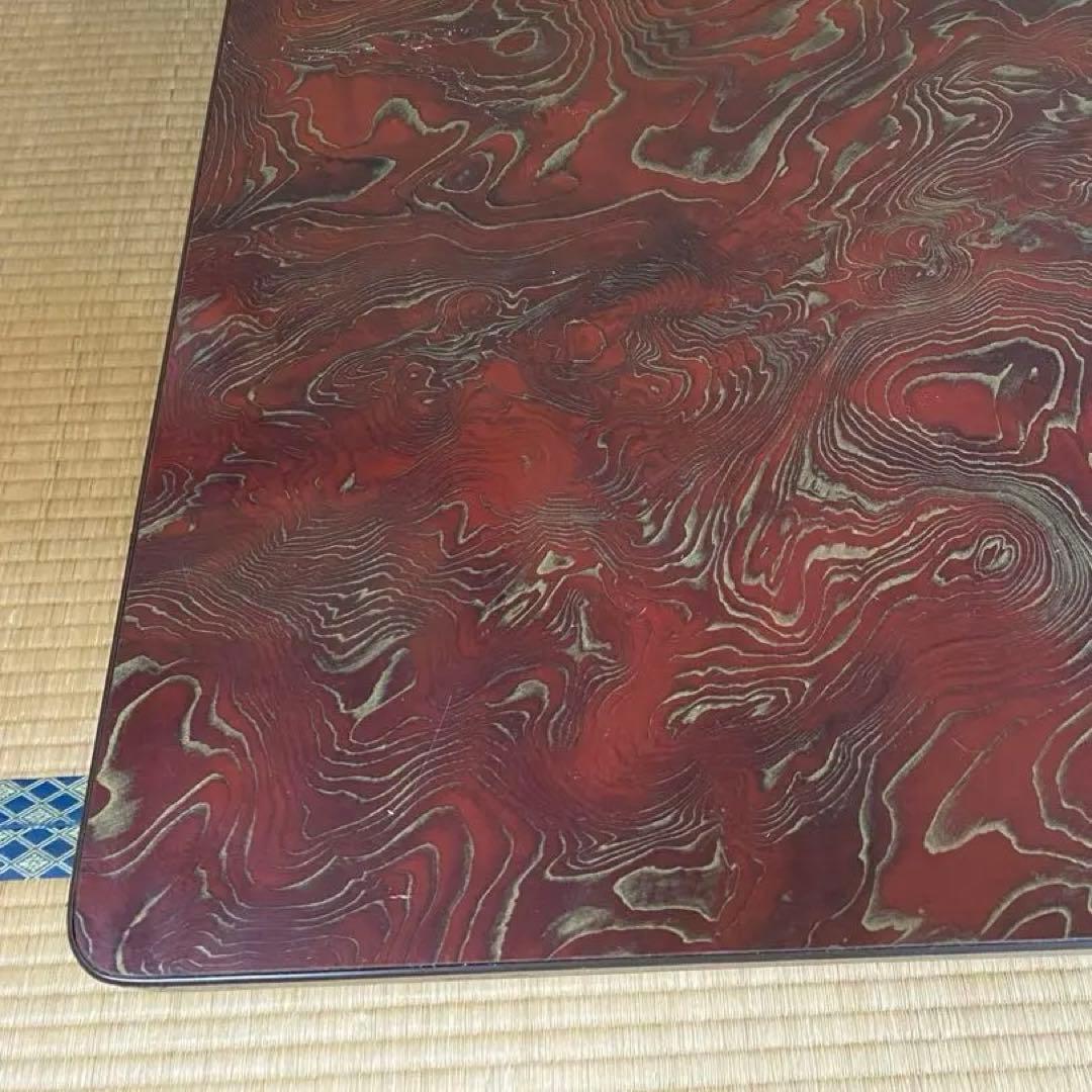 折りたたみ ちゃぶ台 長方形　座卓 昭和レトロ　古民家