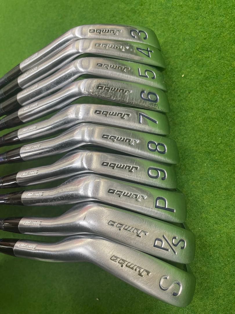 ゴ*ん様 ブリヂストン　ジャンボ尾崎　限定モデル　美品　アイアンセット 10本