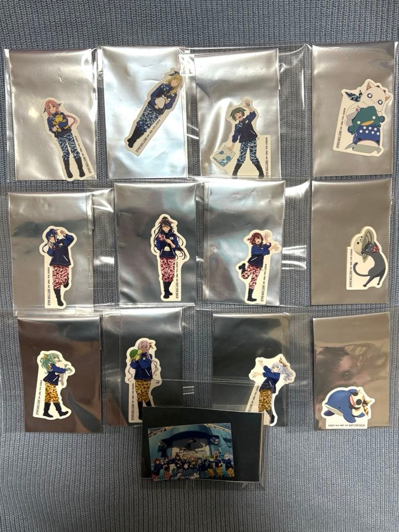 八景島シーパラダイス　aria コラボ　スタンプラリー　ゴール特典ステッカー